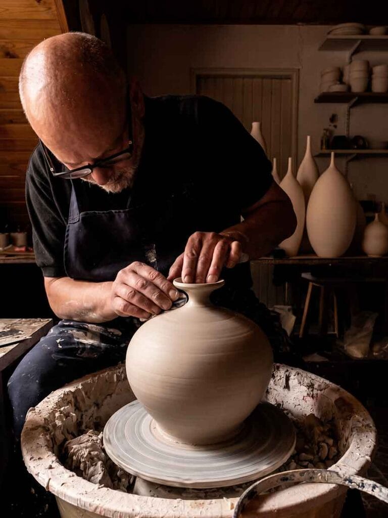 Fernando Durao studio pottery — single maker, single studio, Buenos Aires Argentina