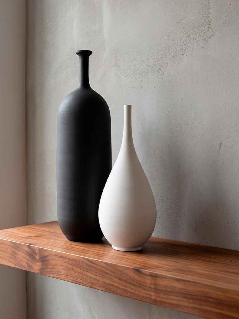 Black and white ceramic pieces worth collecting — Unikas Black and Unikas Quartz stoneware, Durao Studio