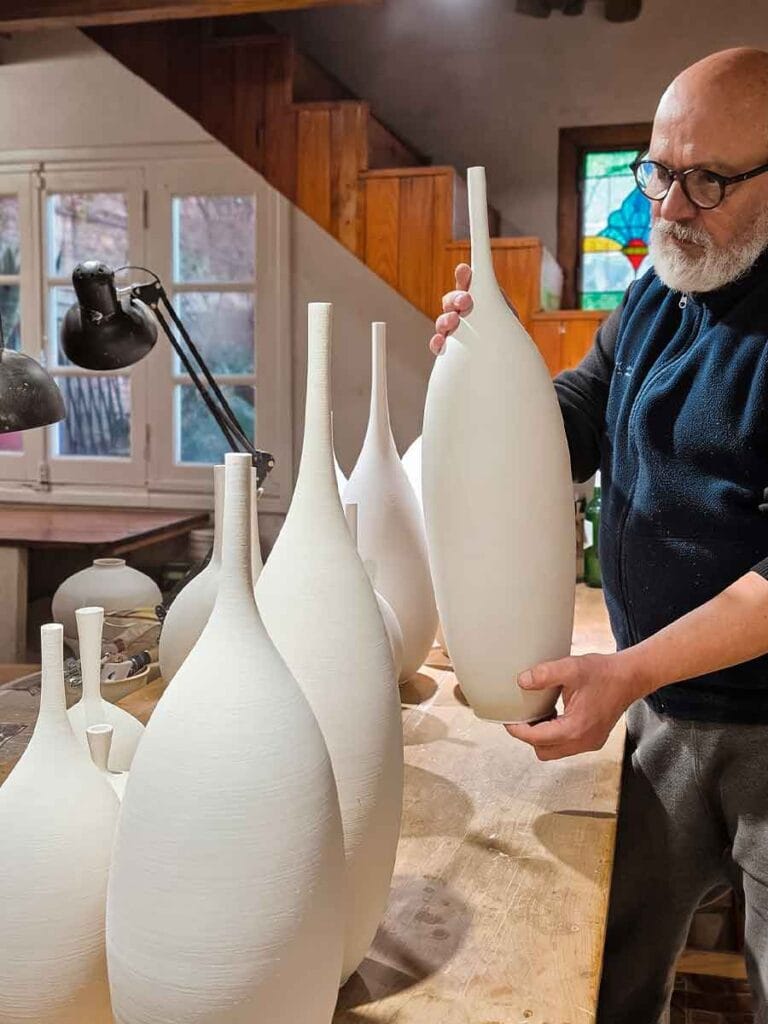 Fernando Durao ceramic artist — studio pottery Buenos Aires, 35 years at the wheel