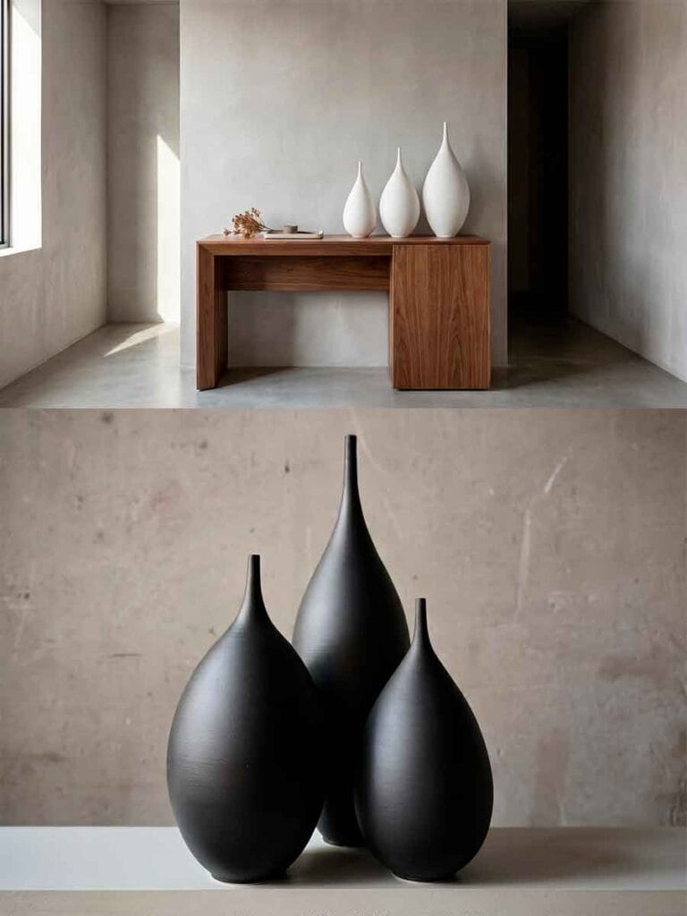 Finished handmade ceramic art — result of the studio pottery process at Durao Studio, Buenos Aires
