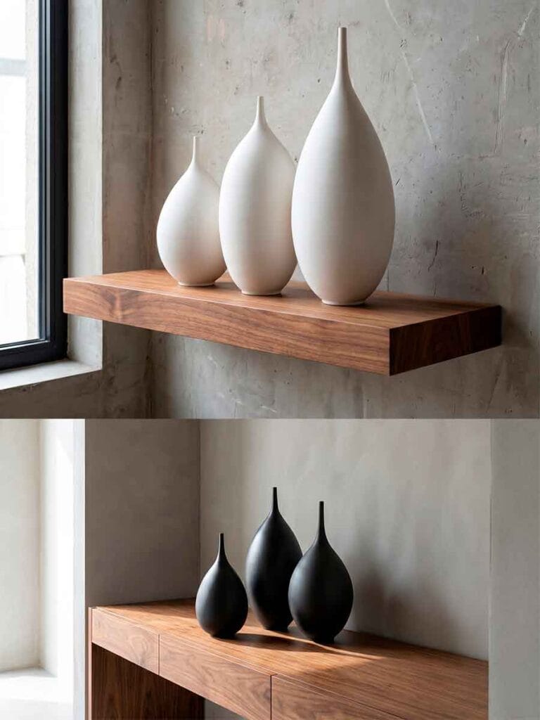 Fired mineral slip surface detail on high-fire stoneware — handmade ceramic art by Fernando Durao, Durao Studio