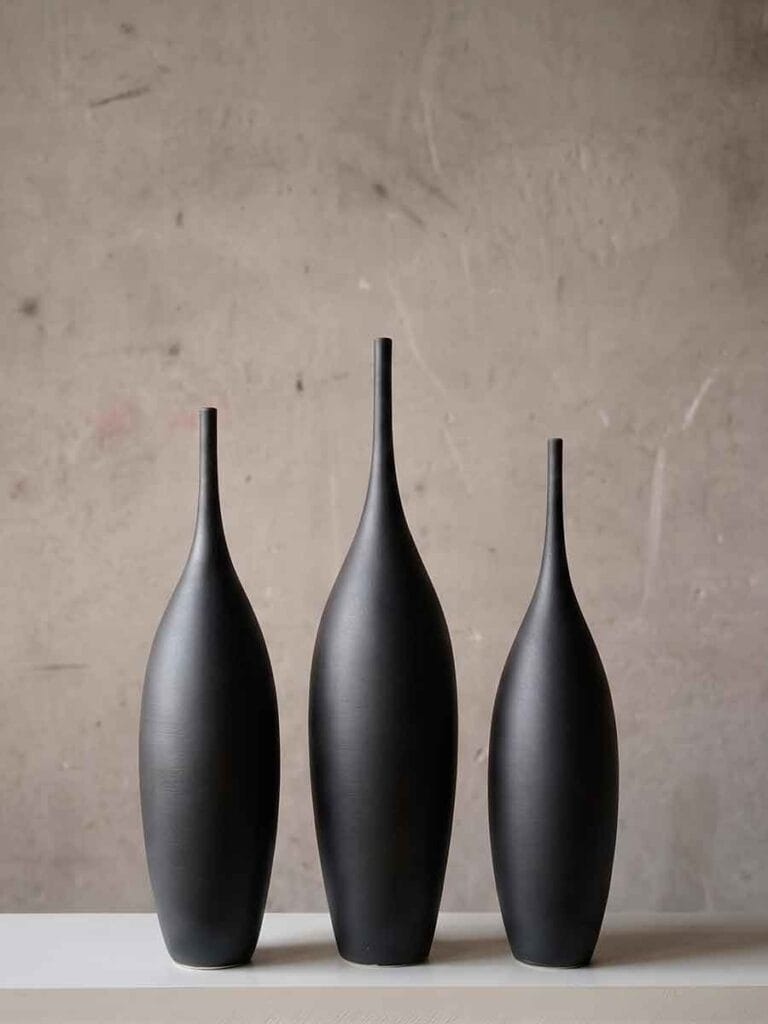 Finished pieces coming out of the kiln — Durao Studio ceramic art Argentina
